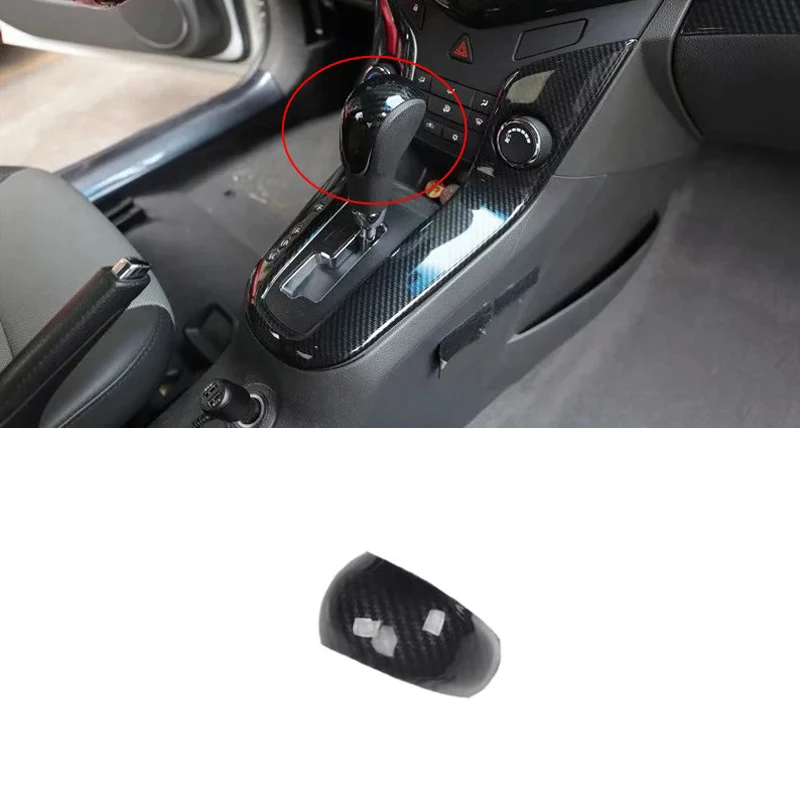 Для Chevrolet Cruze 2009-2015 1 шт. углеродное волокно ABS Автомобильная рамка для рычага