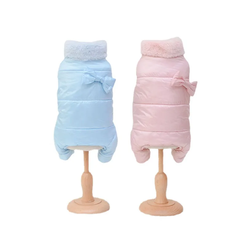 Новейшая теплая одежда с хлопковой подкладкой для собак на осень и зиму 2021