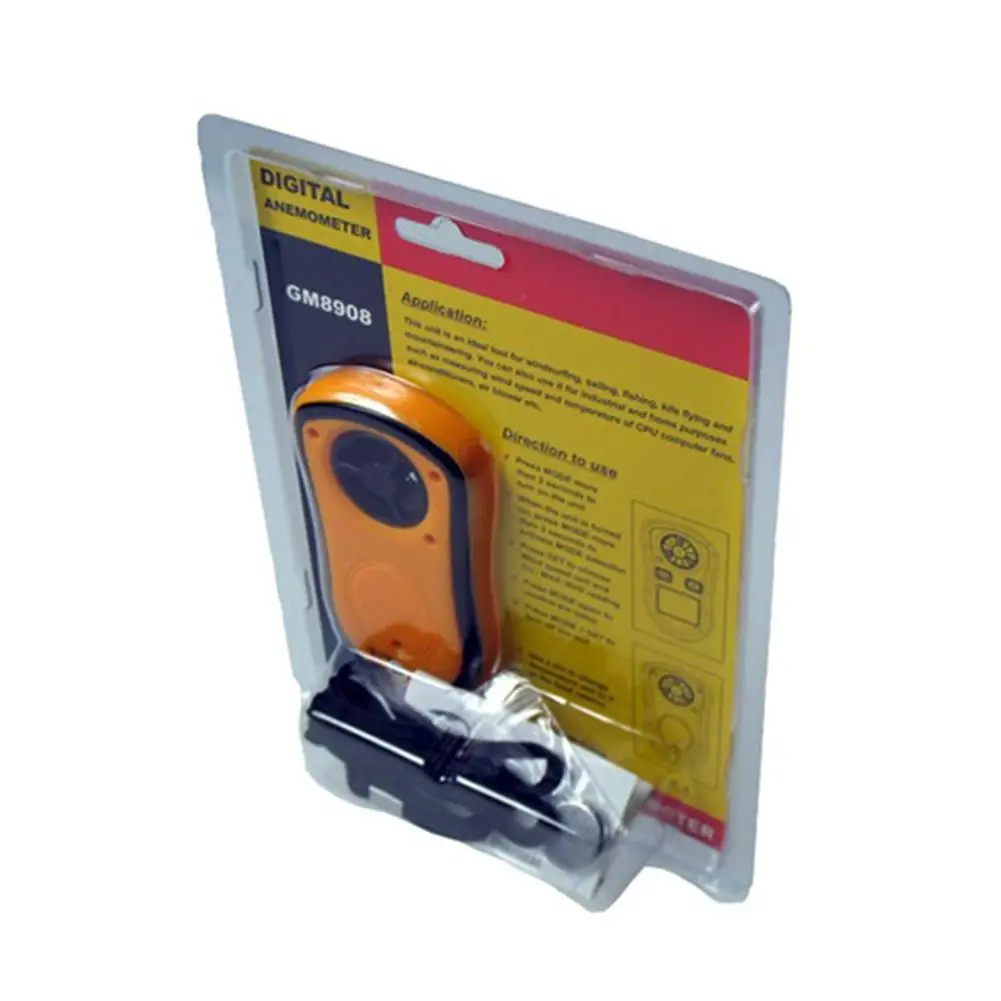 HiMISS Anemometer Wind Speed Sensor Detector Direction Power Measurement Device | Спорт и развлечения