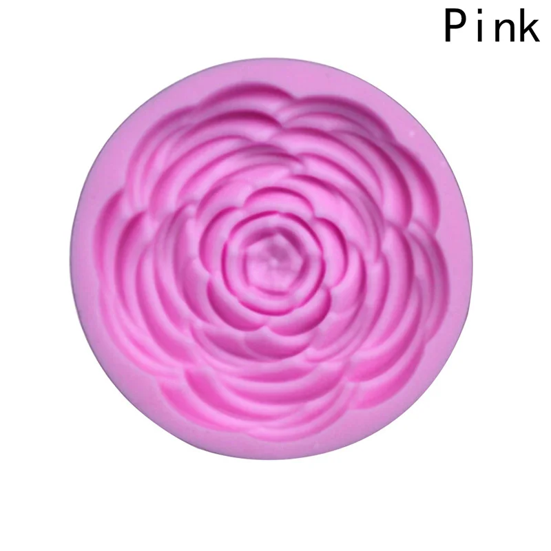 

Flower Shape Silicone Mold Soap Fondant Chocolate Moulds Candy Cake Molds Embossed Sugar Arts Flower DIY Wedding Decor