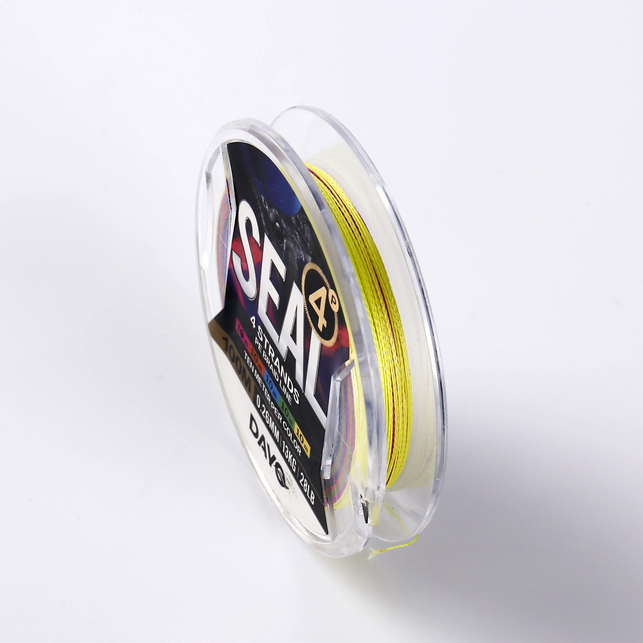 Четырехжильная рыболовная леска DAYO Dyneema код 614210 длина уплотнения с именем 100 м