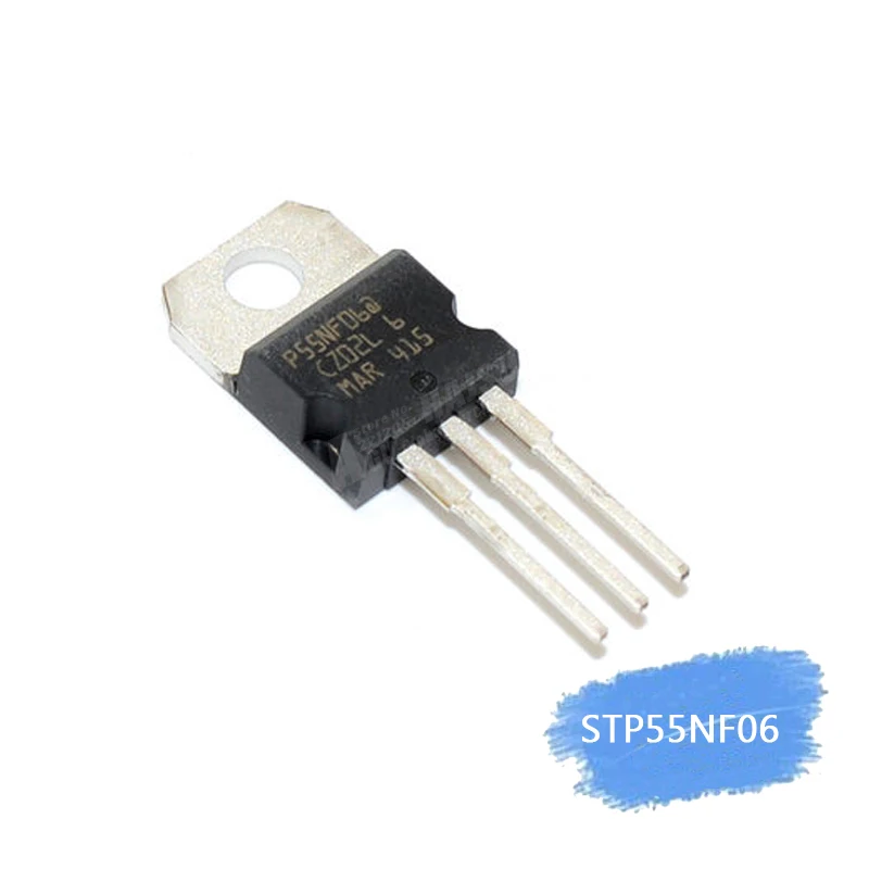 

10 шт. STP55NF06-220 P55NF06 TO220 MOSFET новый оригинальный транзистор