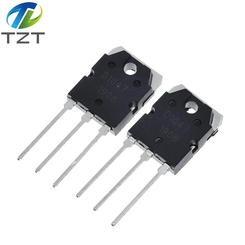 5PCS 2SD1047 TO-247 D1047 TO-3P POWER TRANSISTORS new and original IC | Электронные компоненты и принадлежности