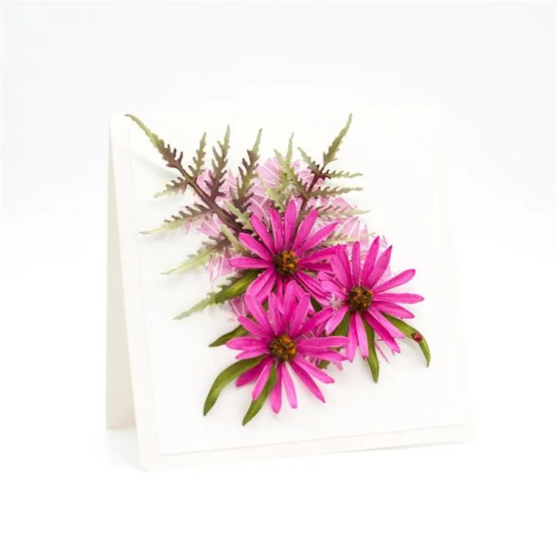 Металлические штампы NO.6 Spider Mum форма для вырезания цветочное украшение