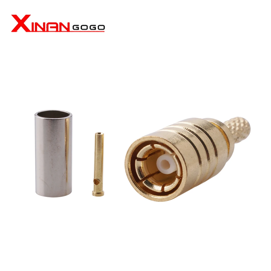 10 шт. SMB гнездовой зажим RF разъем для коаксиального кабеля RG316 RG174 LMR100 - купить по