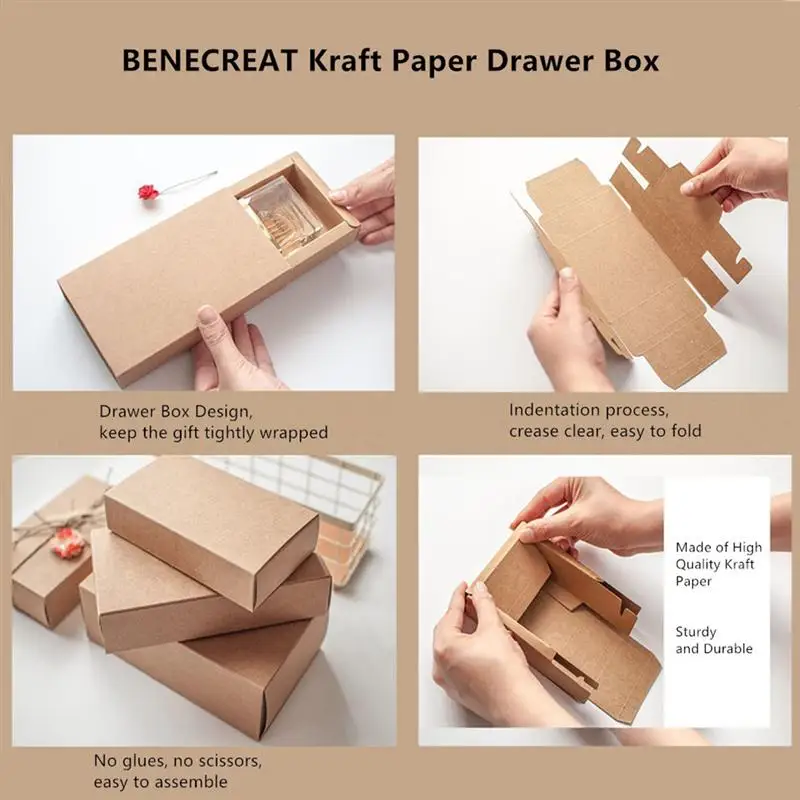 24 Sets of Empty Paperboard Drawer Boxes Jewelry Storage Box Gift Package Cases Cosmetics | Дом и сад