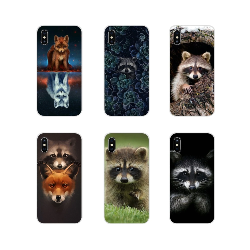 Для Apple ipod 5 6 iPhone X XR XS 11Pro MAX 4S 5S 5C SE 6S 7 8 Plus животных лисий мех енота аксессуары для