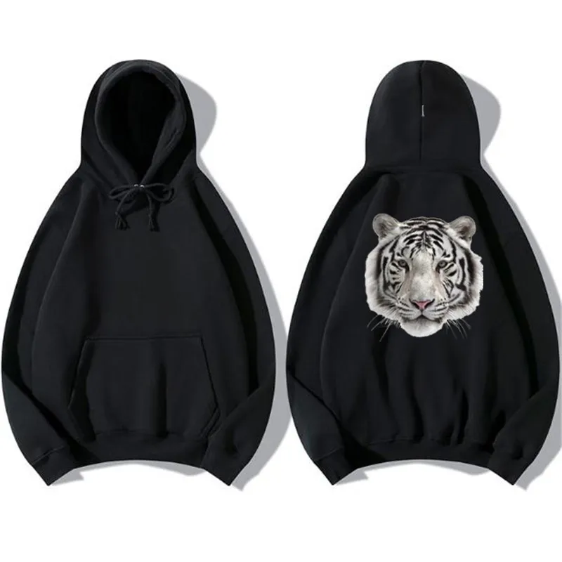 Белая футболка с принтом головы тигра женская утюга на нашивках для одежды