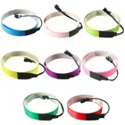 EL Wire Colorful Flexible Electroluminescent Tape EL Tape Battery Power WhiteBlueRedPinkPurpleGreenLemon greenYellow