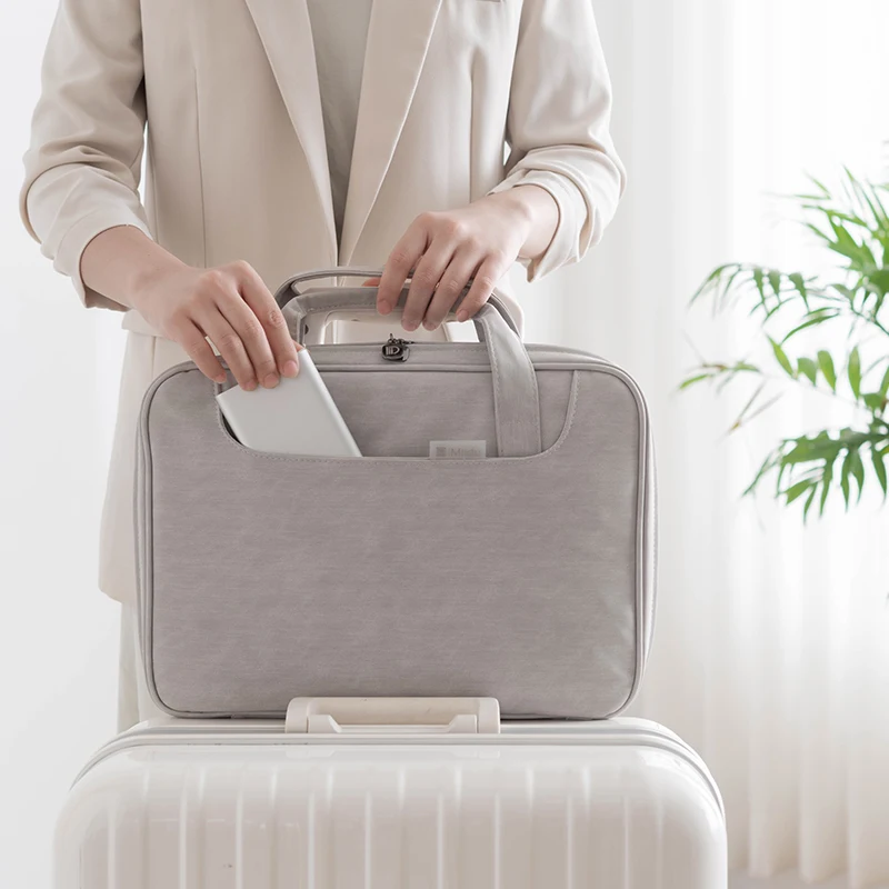 

Men Multifunction Storage Bags Travel Ipad Hard Disk Certificate Organizer Zip Packs Home Document Storing Things Accessories