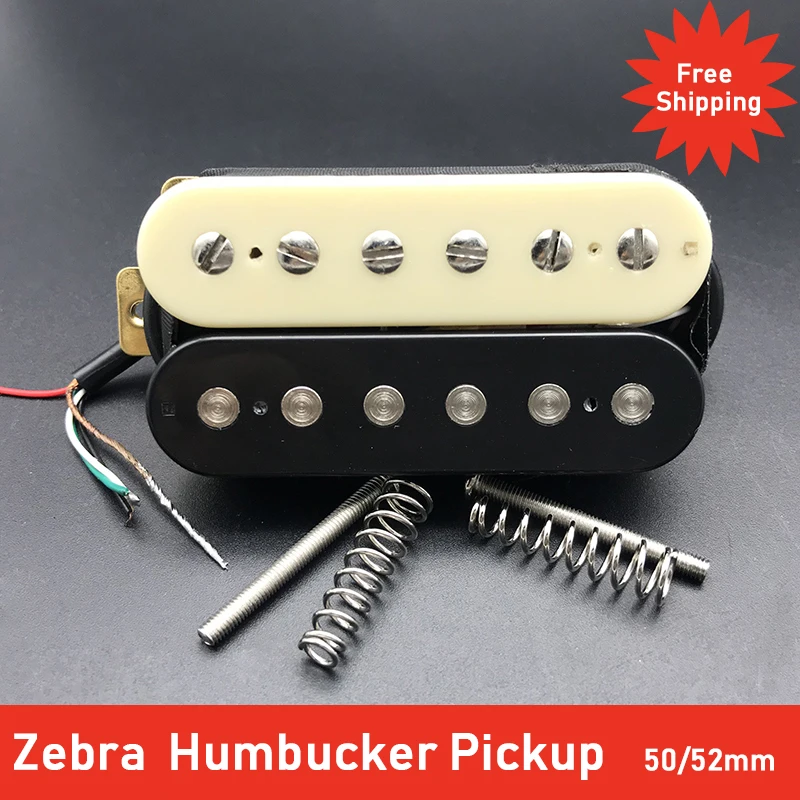 humbucker gitarre pickup doppel spule lp elektrische gitarre pickup zebra hals und brücke pickup für lp elektrische guitarra free global shi