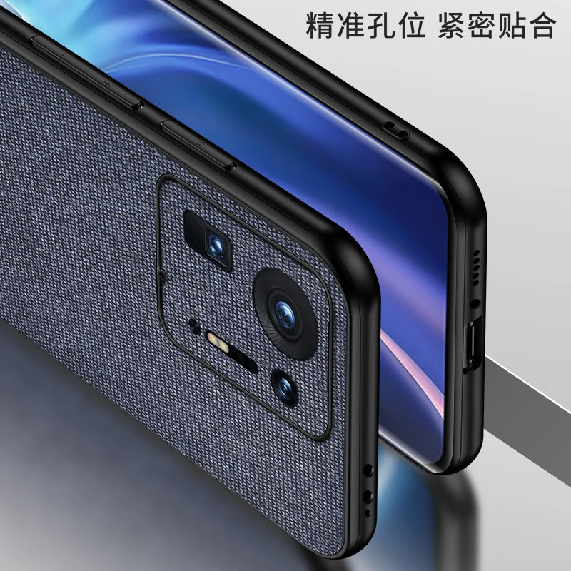 suitable for xiaomi mix4 mobile phone case xiaomi 11lite cloth stitching note10 silicone soft edge cc9e protective cover free global shipping