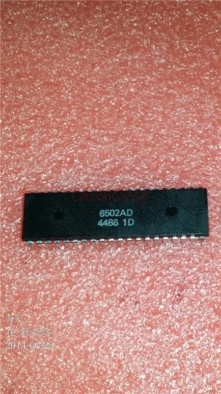 1 шт./лот MOS6502 MOS6502A 6502AD R65C02AP MOS 6502 6502B = SY6502 DIP 40 в наличии|Интегральные схемы| |