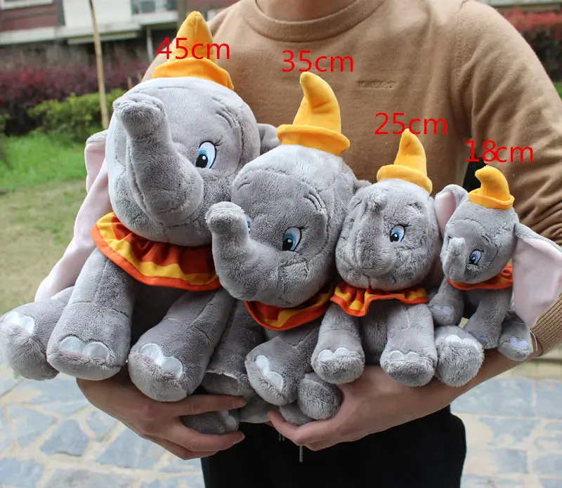 1 шт. мягкая плюшевая кукла-Дамбо