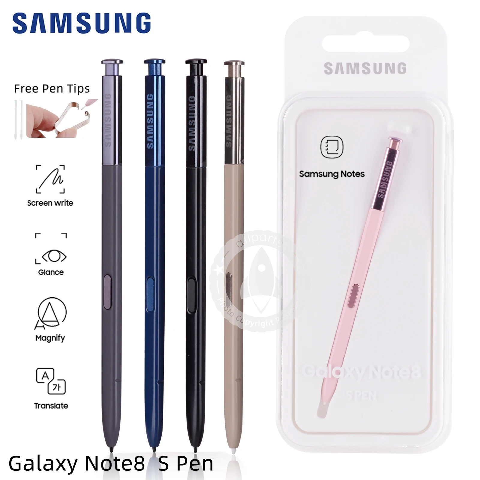 Для SAMSUNG Galaxy Note 8 S Pen Galaxy Note 9 тачскрином стилус EJ-PN950 EJ-PN960 S-Pen Note8 Note9