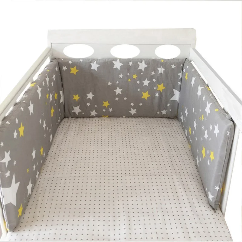 

X 30 см (только 1 шт. бампер) Модная популярная детская кроватка бампер для детской кроватки клодс/звезда/горошек/дерево, безопасная защита для...