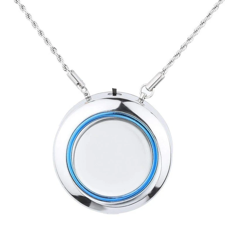 

HOT-Personal Wearable Air Purifier Necklace/Mini Portable Air Freshner Ionizer/Negative Ion Generator/Odor Eliminator/Remove Smo
