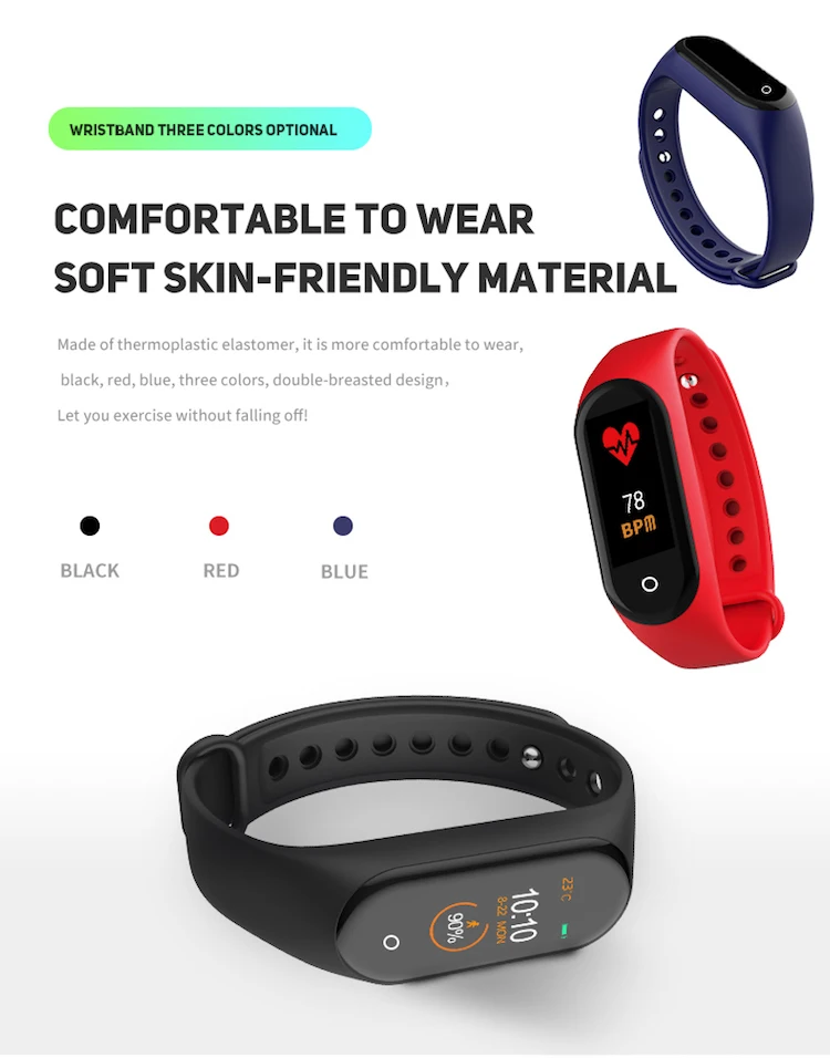 Q1 Bluetooth умный Браслет Дамская мода спортивный смарт-браслет для женщин монитор сердечного ритма фитнес-трекер умные часы для Android IOS
