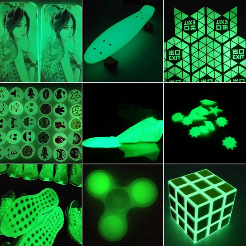 Glow in the Dark Resin Pigment Luminous Powder UV Epoxy Jewelry Making | Украшения и аксессуары