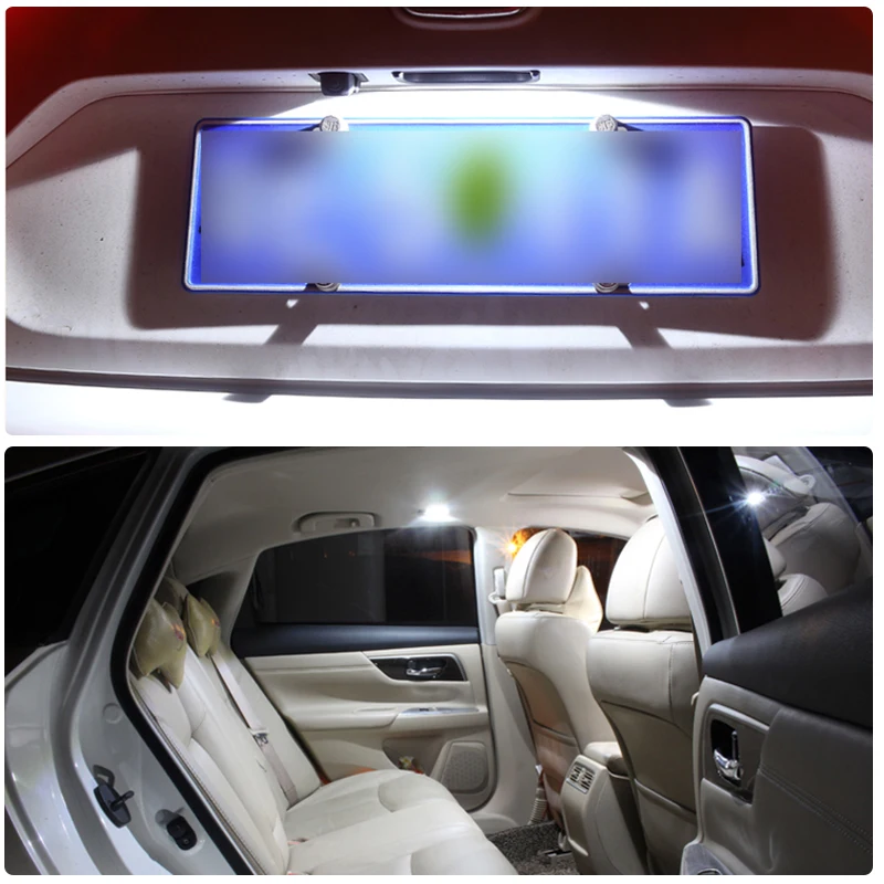 

10pcs W5W T10 LED Light Bulbs 194 168 for Toyota Kia Mazda Honda Car Interior Dome Light Trunk Lamp Parking Lights 6000k 12V