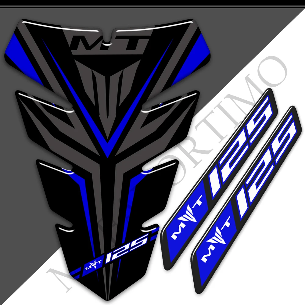 Наклейки с эмблемой значок логотипом защитная накладка на бак для Yamaha MT-125 MT125
