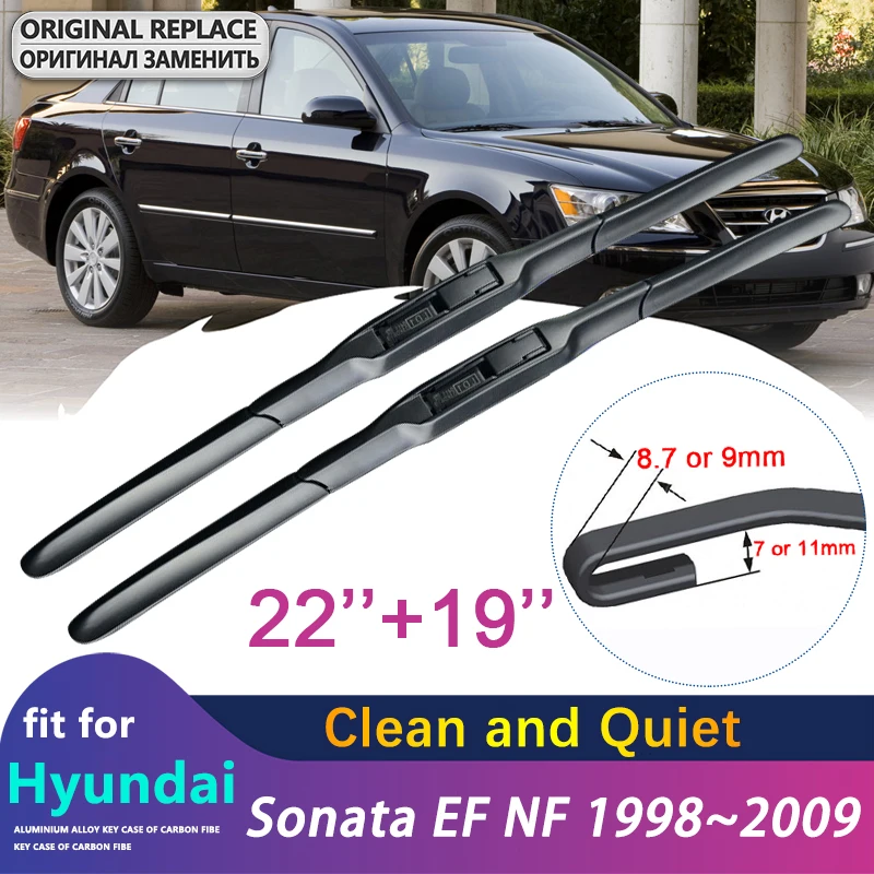 

Car Wiper Blade for Hyundai Sonata EF NF 1998~2009 Car Wiper Blade Windshield Wipers Car Accessories 1999 2000 2001 2002 2003