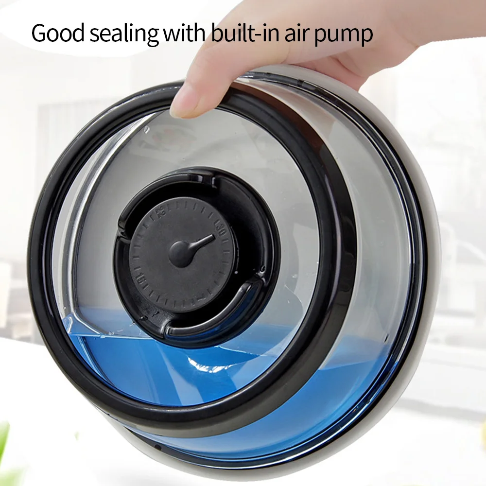 19*7 5 см Удобная и универсальная Вакуумная крышка контейнера для хранения