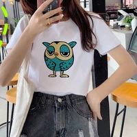 summer cartoon cute owl design t shirt graphic cute cartoon tshirt top tees female 90s harajuku ullzang fashion t shirt