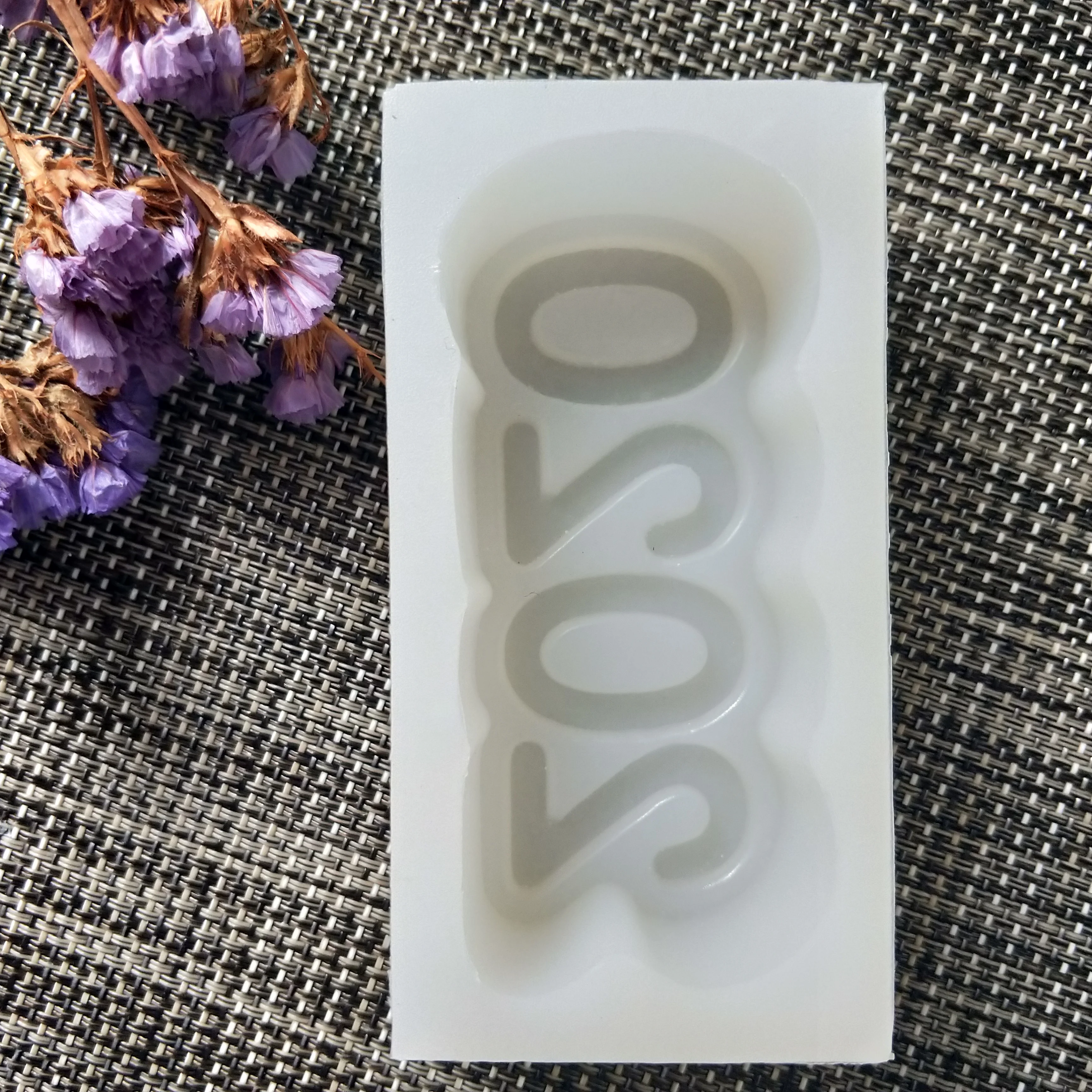 QT0169 PRZY силиконовая форма новогодние формы ручной работы 2020 цифровые для мыла