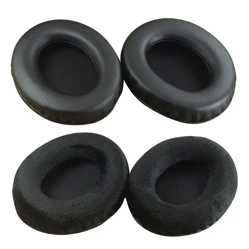

2PCS Replacement Earpads Soft Velvet PU Leather Ear Pad Cushion Cover for Takstar PRO80 HI2050 Headphones Kit