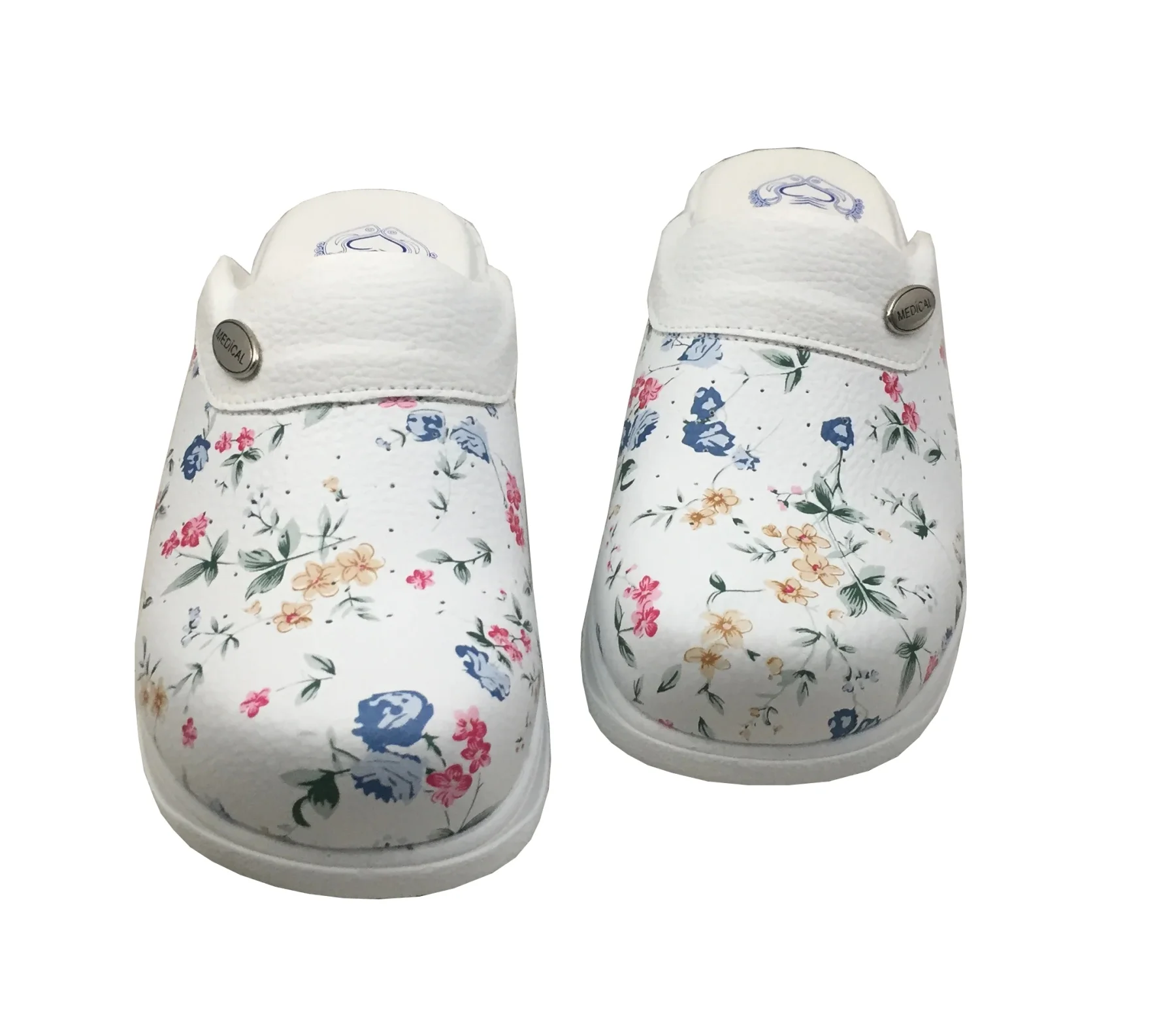 

2021 Hipokrat Sabo Orthopedic Women Nurse Slippers Blue White Workwear Doctor Dentist Spa Hospital Clogs Pool Sea Cook Shoes