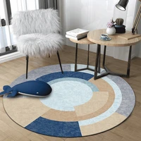 round carpet modern simple nordic hanging basket mat round cushion computer chair cushion