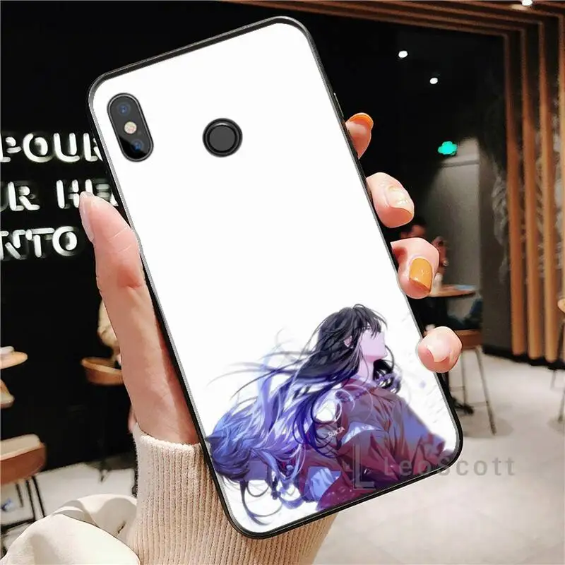 

Manga Inuyasha Phone Case For Xiaomi Redmi note 4 4X 8T 9 9s 10 K20 K30 cc9 9t pro lite max