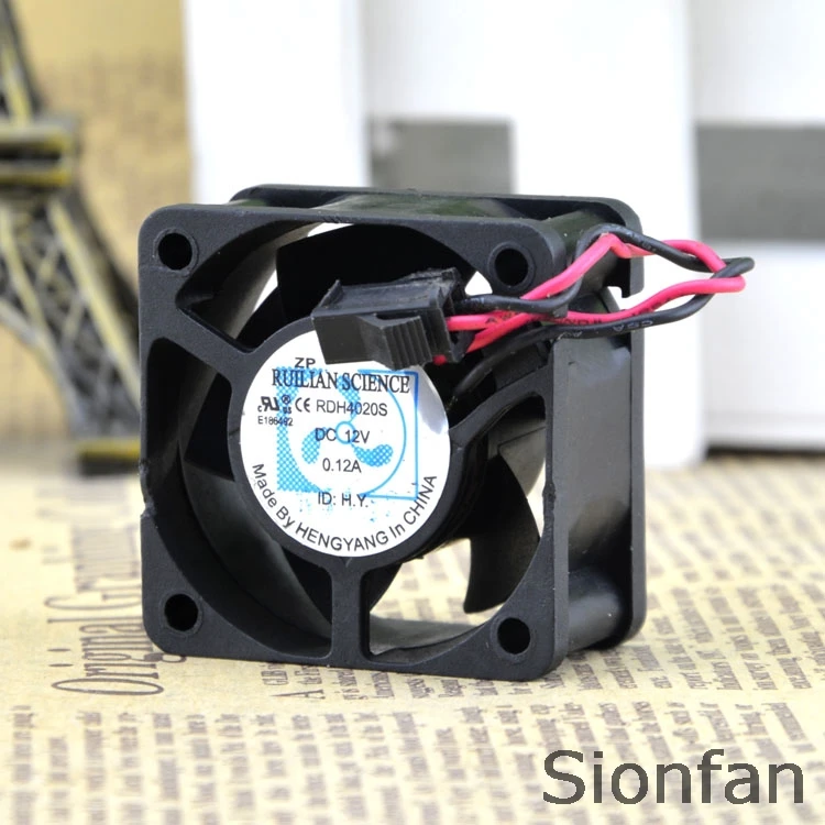 Сверхтихий вентилятор охлаждения для Xinlian Rui XFAN RDH4020S 12 В 0.12A 4020 4 см работает |