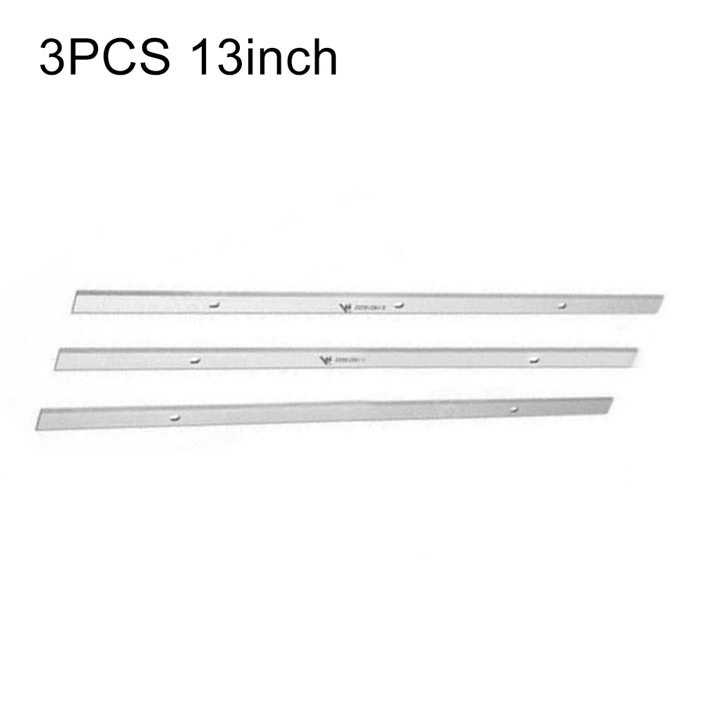 

3Pcs/Set 13-Inch HSS Planer Blade For WEN 6552 Planer Replacement 3-blades Silver High Speed Steel Planer For Cutting