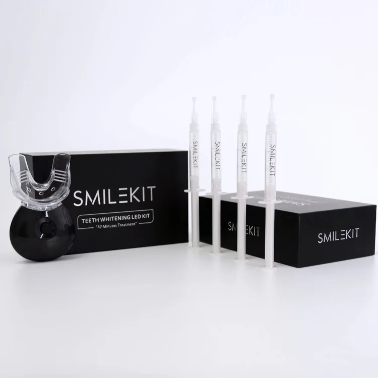 

Dental Teeth Whitening Kit With 32 Led Light Machine Desensitizing Gel Pen Bleach Tooth Whitener 35% Carbamide Peroxide