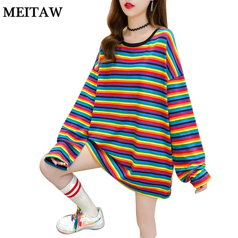 2020 Женская Повседневная Свободная футболка с круглым вырезом осенние женские