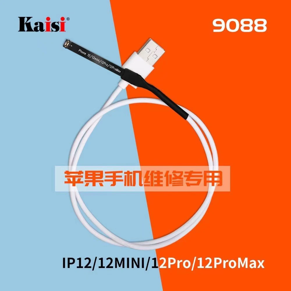 Kaisi Current battery Test Cable for iPhone 12 12mini 12pro 12promax Phone Failure Detect Repair Tool with Alligator Clip | Инструменты