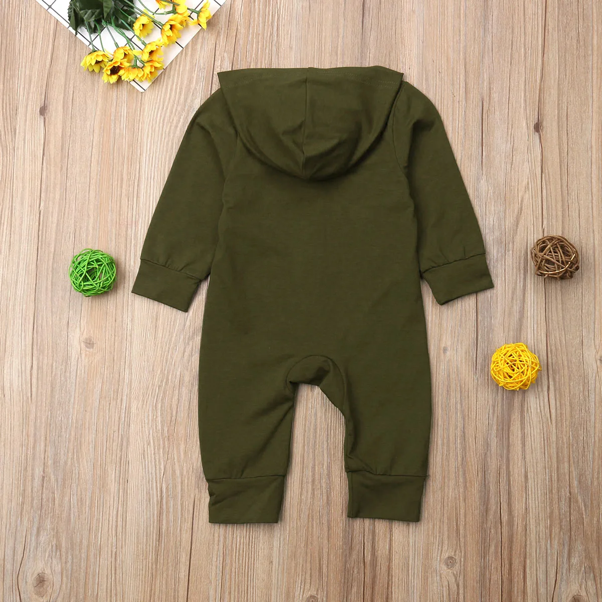 4 Styles Hoodies Rompers Long Sleeve Autumn Newborn Kids Baby Boy Infant Solid Romper Buttons Jumpsuit Clothes Outfits