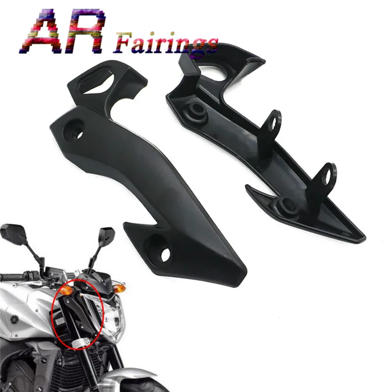 Верхний кронштейн мотоцикла левая фара обтекатель передняя лампа ABS крышка для