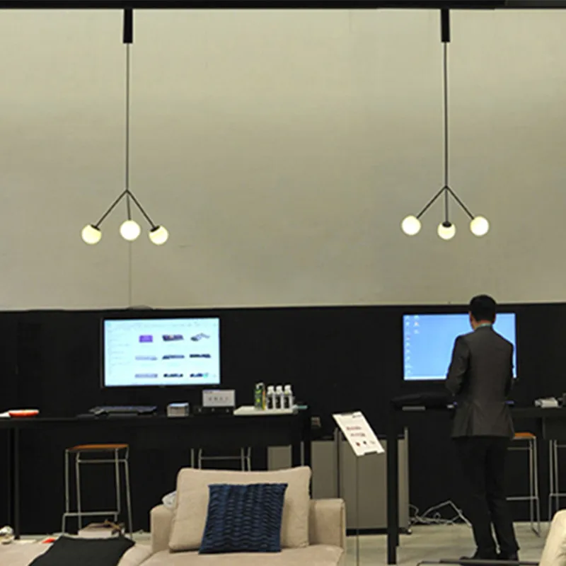 Светодиодный подвесной светильник в стиле пост-модерн для спальни креативные