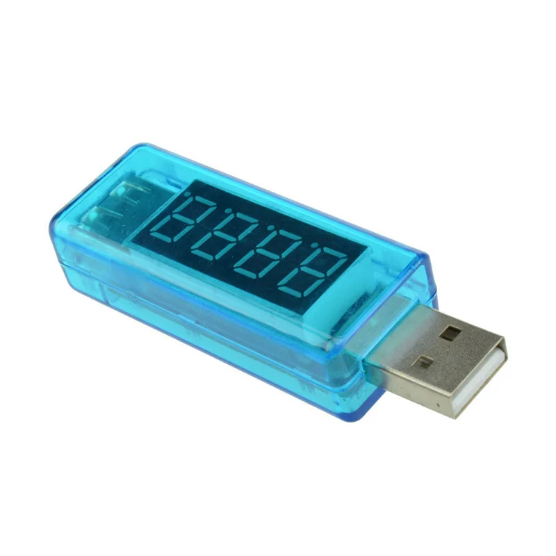 Новинка 0 4 дюймовый светодиодный значный Красный дисплей USB зарядное устройство
