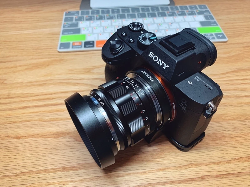 Байонетная металлическая круглая бленда объектива для Voigtlander Nokton 35 мм f1.2 III 50