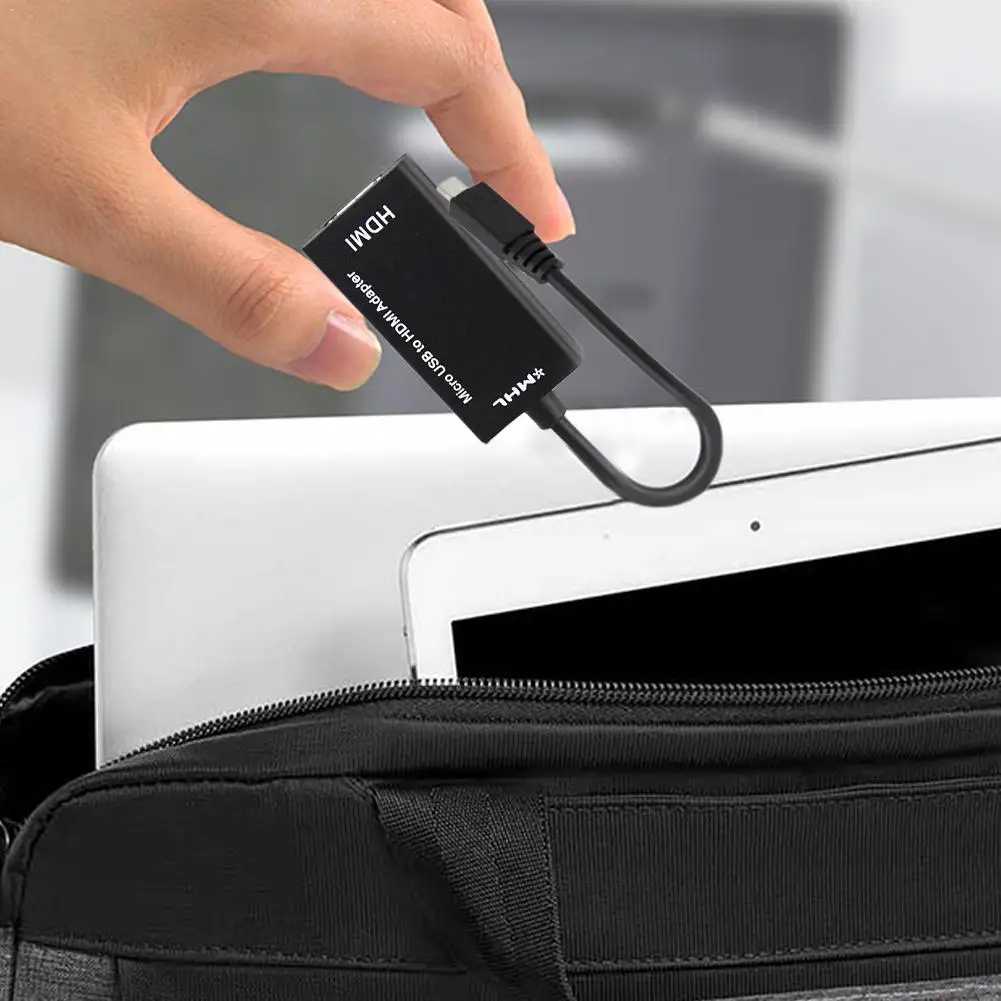 Микро USB 5pin к HDM совместимый Женский адаптер MHL кабель HD 1080P для Samsung Xiaomi Android