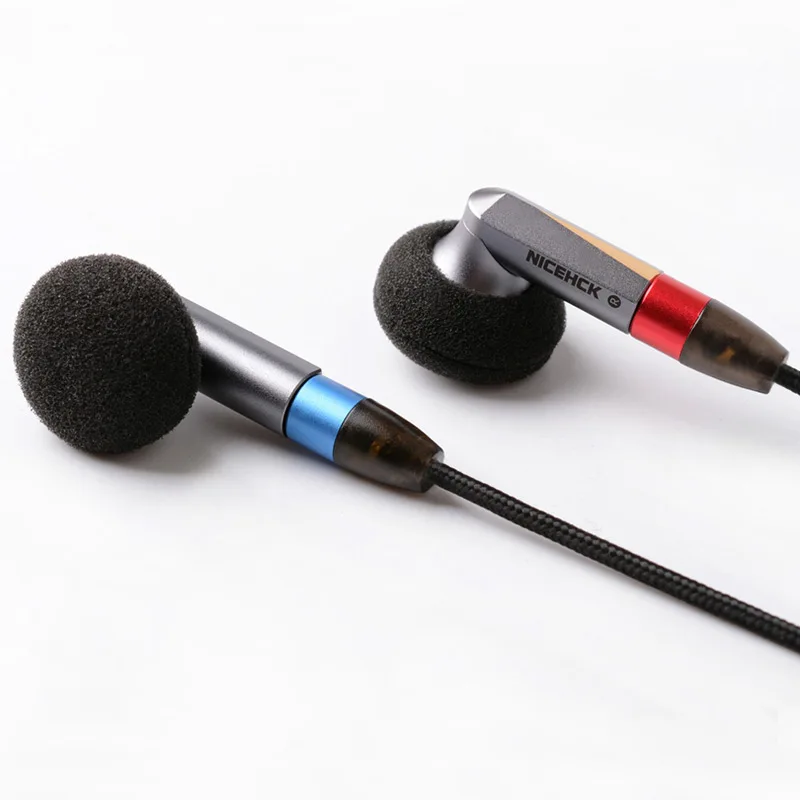 NiceHCK EBX21 HIFI In-ear Наушники контролировать 14 2 мм Japan LCP Diaphgram Динамический драйвер