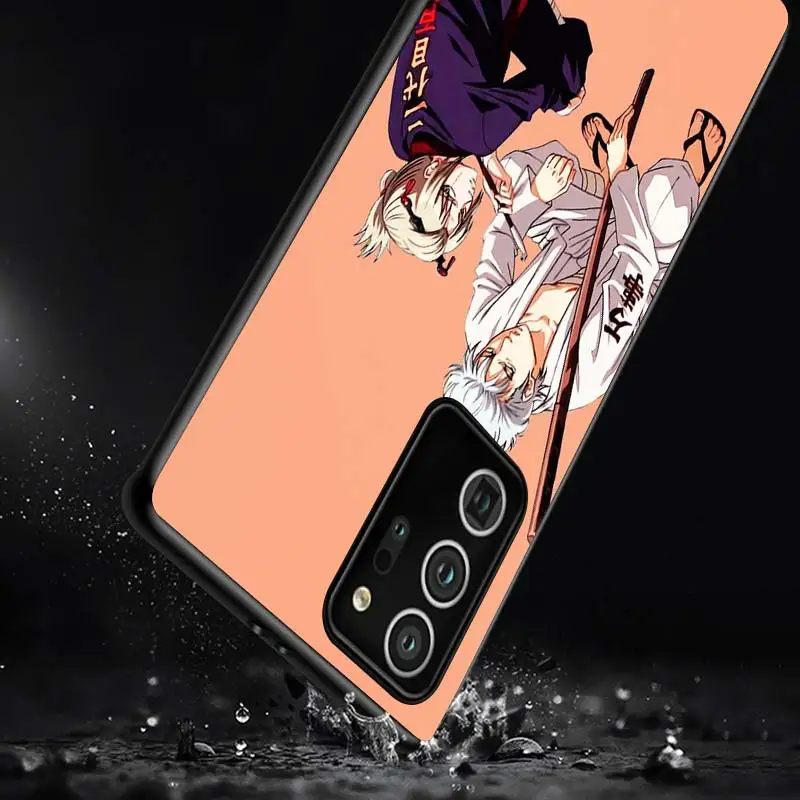 

Gintama Anime For Samsung S20 FE Ultra Plus A91 A81 A71 A42 A51 5G UW A41 A31 A21 A21S A11 A01 Black Phone Case