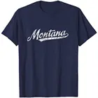 Футболка Монтана MT винтажная спортивная ретро-футболка