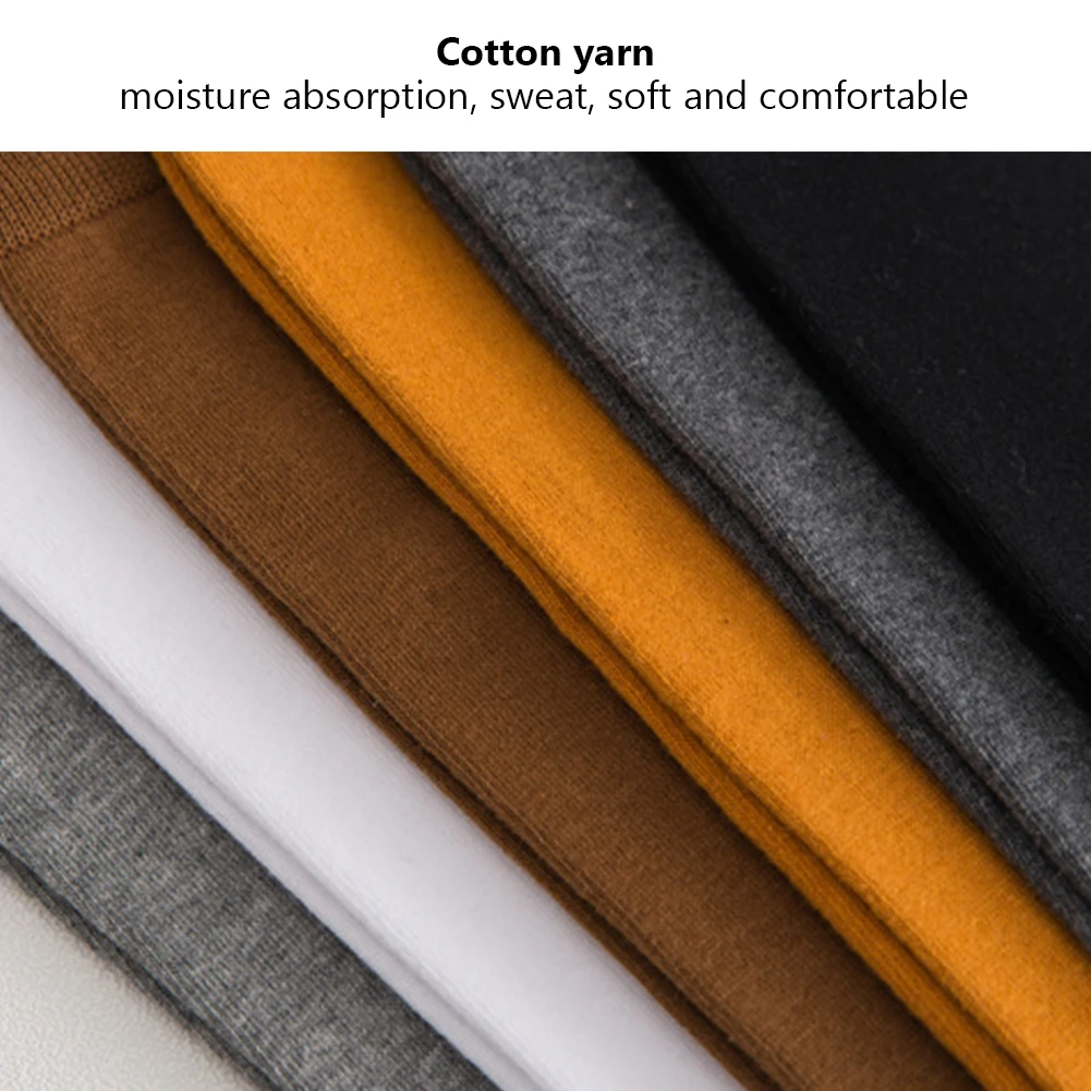 

6 Colors Warm Cotton High Knee Socks Women's Thigh High Stockings Over Knee Stockings For School Girls Ladies Long Sexy Stocking