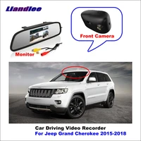 liandlee car dvr wifi video recorder dash cam camera for jeep grand cherokee 2015 2018 night vision app control mobile phone