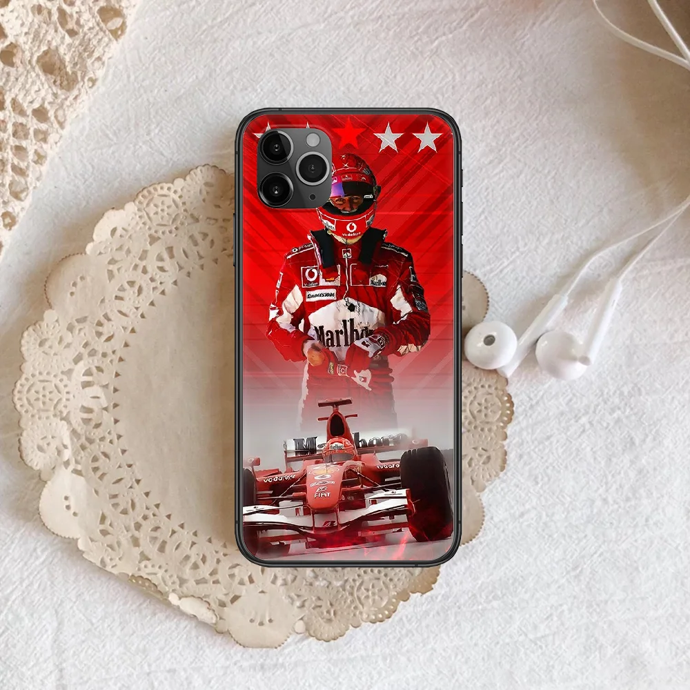

Michael Schumacher F1 Phone Case Cover Hull For iphone 5 5s se 2020 6 6s 7 8 12 mini plus X XS XR 11 PRO MAX black Hoesjes Trend